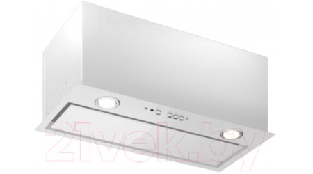 Вытяжка скрытая Elikor Cube 60П-650/235568 (белый/белый)
