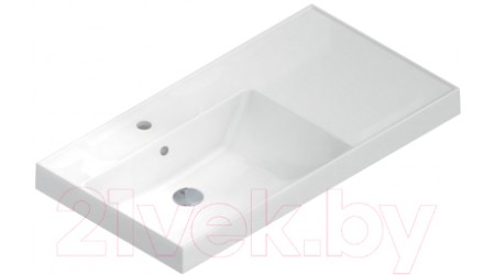 Умывальник Kerama Marazzi Cubo L 90 / CU.wb.90Lh
