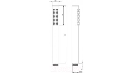 Смеситель Deante D06W 