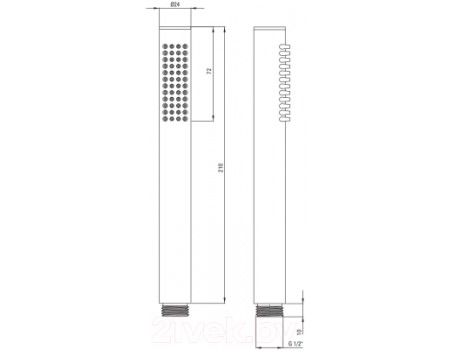 Смеситель Deante D06W 