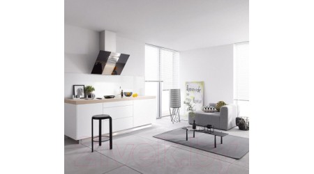 Вытяжка наклонная Miele DA 6096 W OBSW
