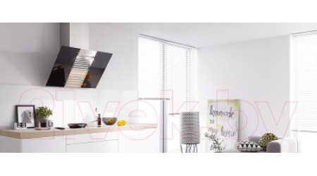 Вытяжка наклонная Miele DA 6096 W OBSW