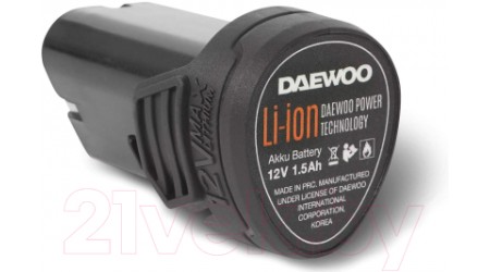 Аккумуляторная дрель-шуруповерт Daewoo Power DAA 1210Li