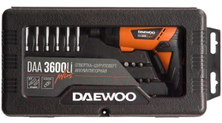 Электроотвертка Daewoo Power DAA 3600Li Plus