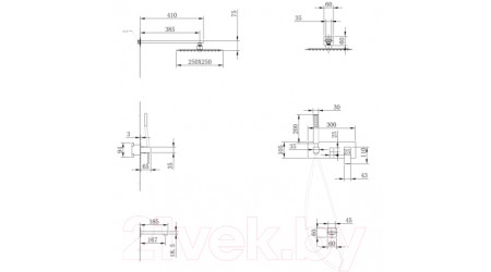 Душевая система Abber Daheim AF8217G