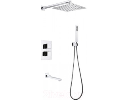Душевая система Abber Daheim AF8250 (хром)