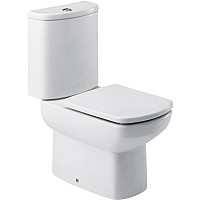 Унитаз напольный Roca Dama Senso Compacto 734151B000 + 7342518000 + ZRU9000040