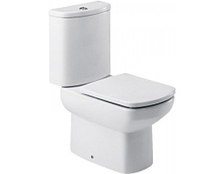 Унитаз напольный Roca Dama Senso Compacto 734151B000 + 7342518000 + ZRU9000040