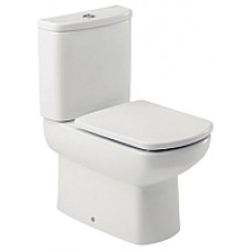 Унитаз напольный Roca Dama Senso Compacto A342518000 + 734151B000 + ZRU9000041