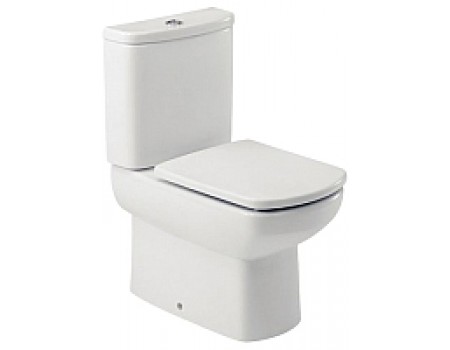 Унитаз напольный Roca Dama Senso Compacto A342518000 + 734151B000 + ZRU9000041