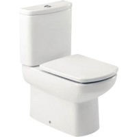 Унитаз напольный Roca Dama Senso Compacto A342519000 + 734151B000 + ZRU9000041