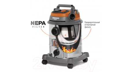 Профессиональный пылесос Daewoo Power DAVC 2514S