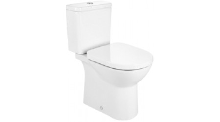 Унитаз напольный Roca Debba Round Rimless 34299P00Y + 34199100Y + 801B2200B