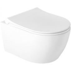 Унитаз подвесной Quarter Bath Deep Rimless 70DE03049 (белый)