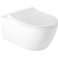 Унитаз подвесной Quarter Bath Deep Rimless 70DE03054.00.1.3.01 (белый)