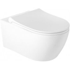 Унитаз подвесной Quarter Bath Deep Rimless 70DE03054.00.1.3.01 (белый)