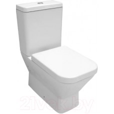 Унитаз напольный Serel Diagonal DG02SL (с сиденьем)