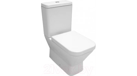 Унитаз напольный Serel Diagonal DG02SL (с сиденьем)