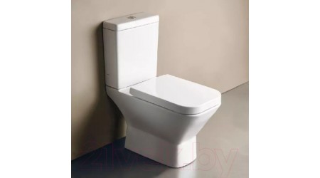 Унитаз напольный Serel Diagonal DG02SL (с сиденьем)
