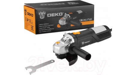 Угловая шлифовальная машина Deko DKAG750 / 063-4164