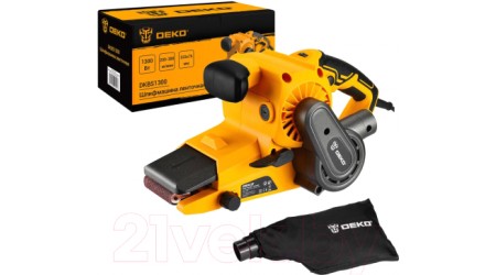 Ленточная шлифовальная машина Deko DKBS1300 / 063-4333