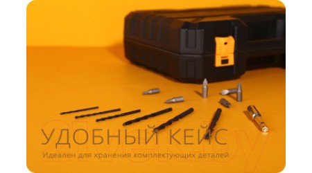 Аккумуляторная дрель-шуруповерт Deko DKCD16FU-Li Set 63 / 063-4099