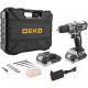 Аккумуляторная дрель-шуруповерт Deko DKCD20 Black Edition Set 3 / 063-4050