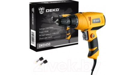 Дрель-шуруповерт Deko DKD450 / 063-4280