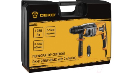 Перфоратор Deko DKH1250W / 063-4366