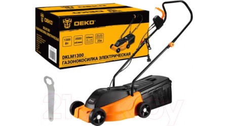 Газонокосилка электрическая Deko DKLM1300 / 063-3005