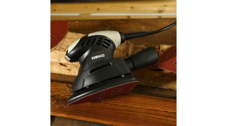 Вибрационная шлифовальная машина Deko DKS200 / 063-4235