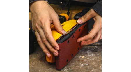 Вибрационная шлифовальная машина Deko DKS350 / 063-4339