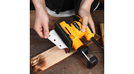 Вибрационная шлифовальная машина Deko DKS400 / 063-4321