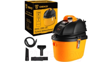 Профессиональный пылесос Deko DKVC-1300-12P / 015-0035