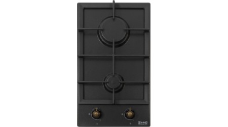 Газовая варочная панель Zorg Technology Domino BL EMY (Rustical/Black)