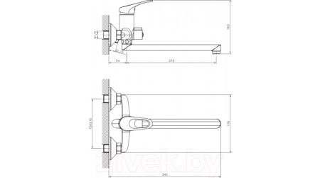Смеситель Decoroom DR21043 