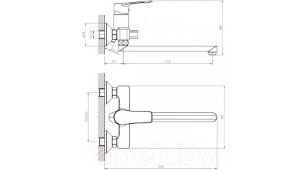 Смеситель Decoroom DR23043 