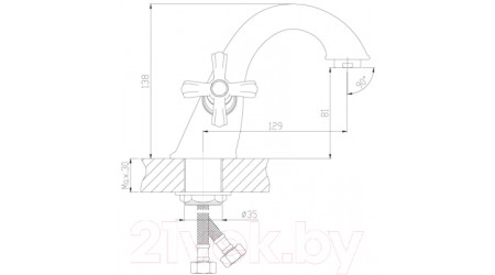 Смеситель Decoroom DR47011 