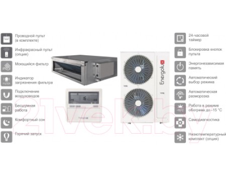 Сплит-система Energolux Duct SAD18D5-A/SAU18U5-A