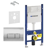 Инсталляция для унитаза Geberit Duofix 458.126.00.1 + 115.105.21.1
