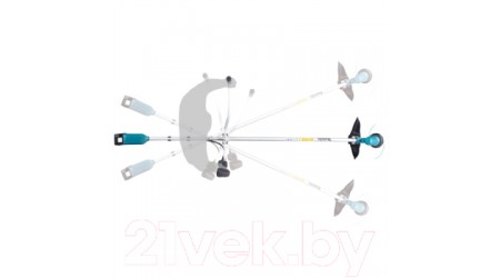 Триммер аккумуляторный Makita DUR190UZX3
