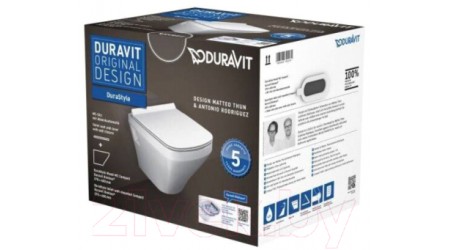 Унитаз подвесной Duravit Durastyle 45710900A1