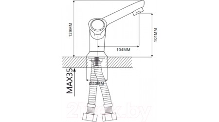Смеситель Ekko E10091 