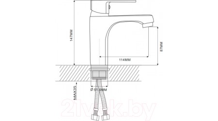 Смеситель Ekko E10301 