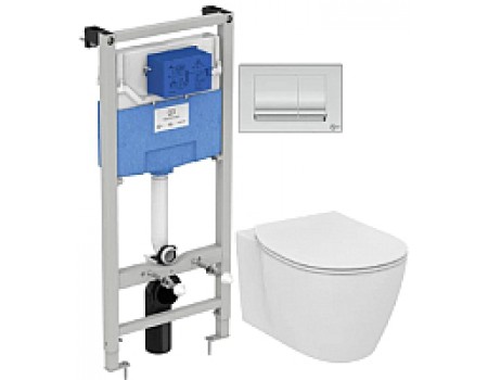 Унитаз подвесной с инсталляцией Ideal Standard E212701