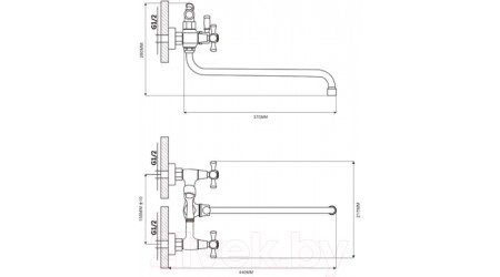 Смеситель Ekko E22118-7 