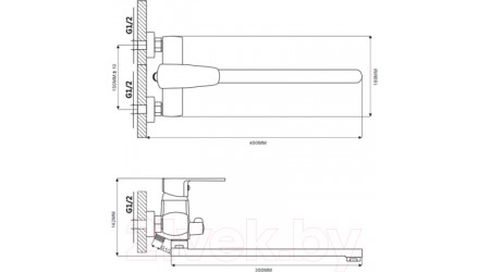 Смеситель Ekko E22303 