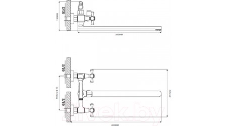 Смеситель Ekko E22332 
