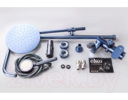 Душевая система Ekko E2402-23 (синий)