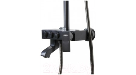 Душевая система Ekko E2405-21 (темно-серый)